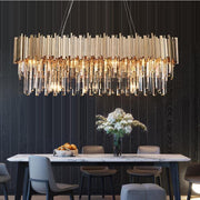 Natasha Modern Classic Crystal Chandelier For Dining Room