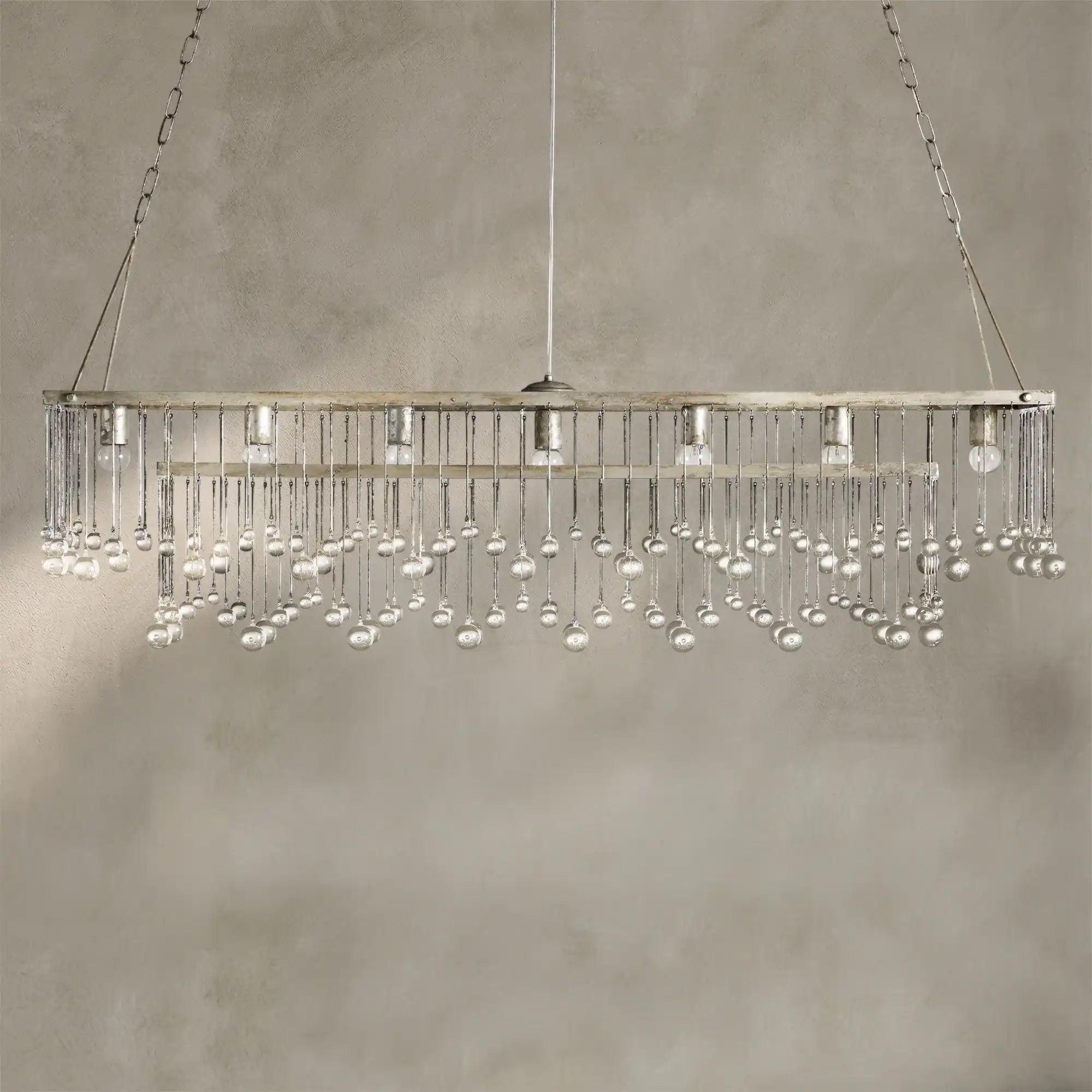 Aubrey Rectangular Chandelier 47''60''