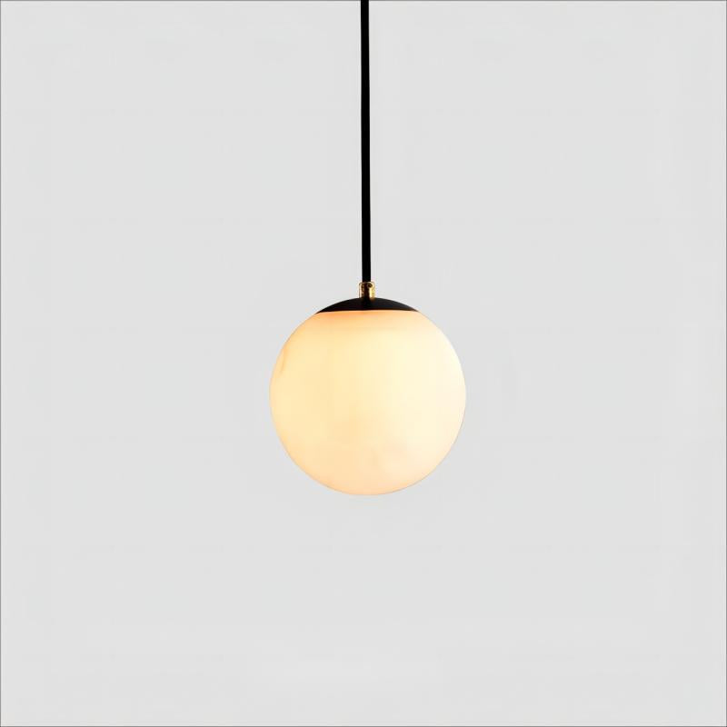 Lumina Alabaster Modern Round Chandelier