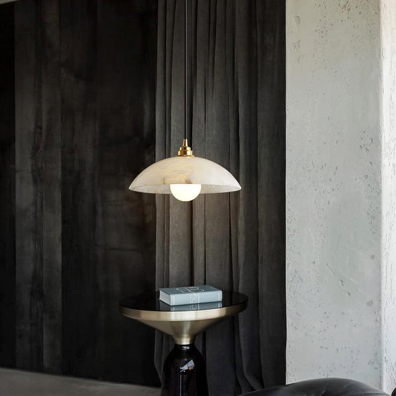 Alabaster Modern Art Pendant Light