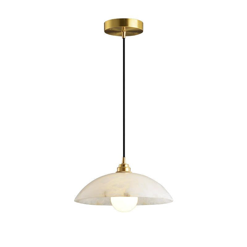 Alabaster Modern Art Pendant Light