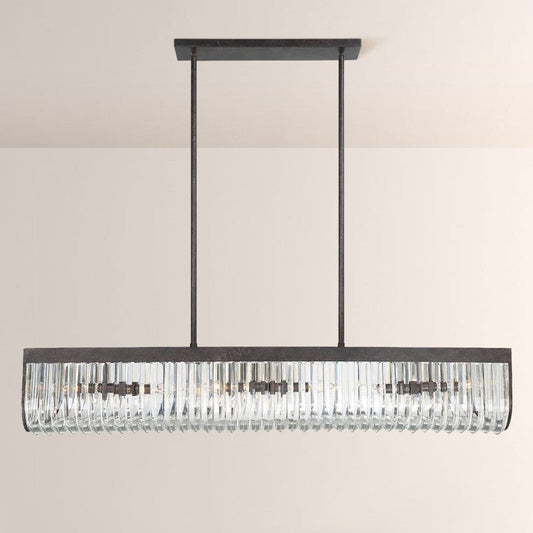 Alice 6 Light Rectangular Chandelier 50 inch