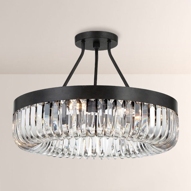 Alice 1-Tier 8-Light Round chandelier 23 inch