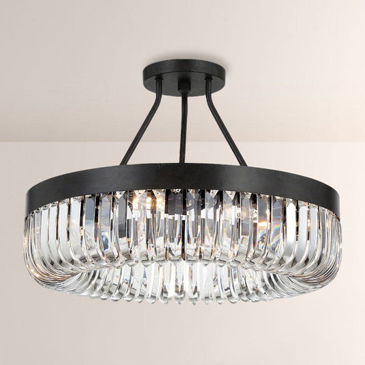 Alice 1-Tier 8-Light Round chandelier 23 inch