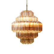Amber Palermo Round Chandelier