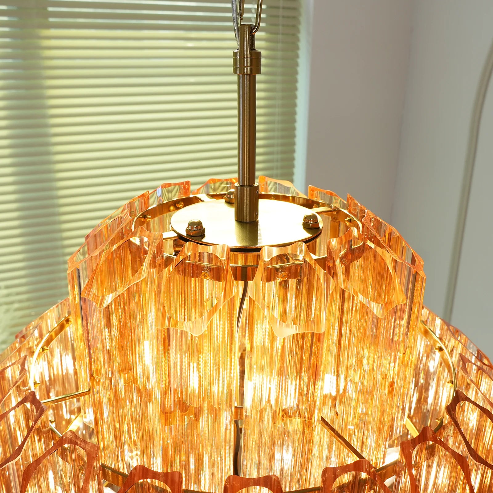 Amber Palermo Round Chandelier