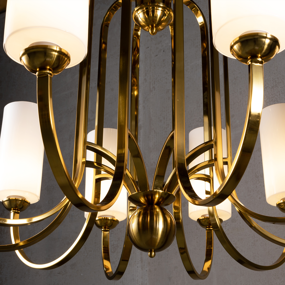 Regal Radiance 10-Light Chandelier