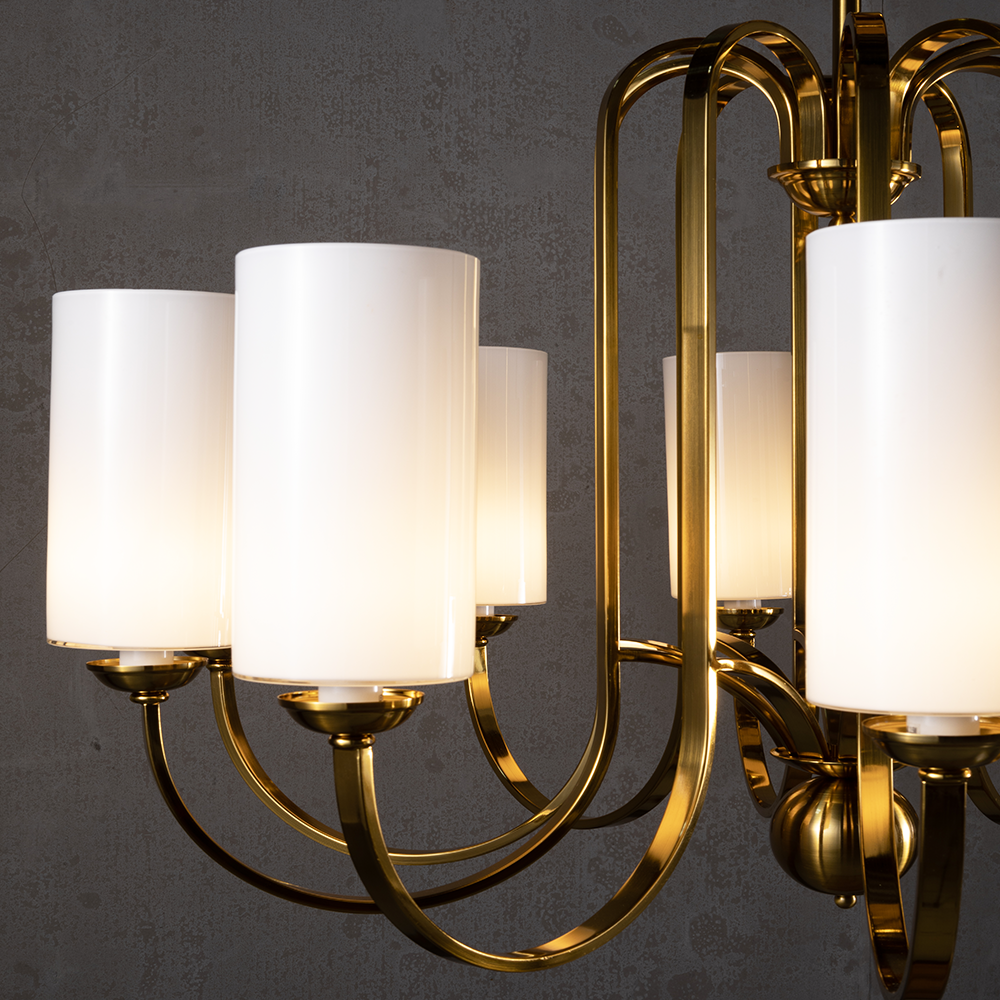 Regal Radiance 10-Light Chandelier