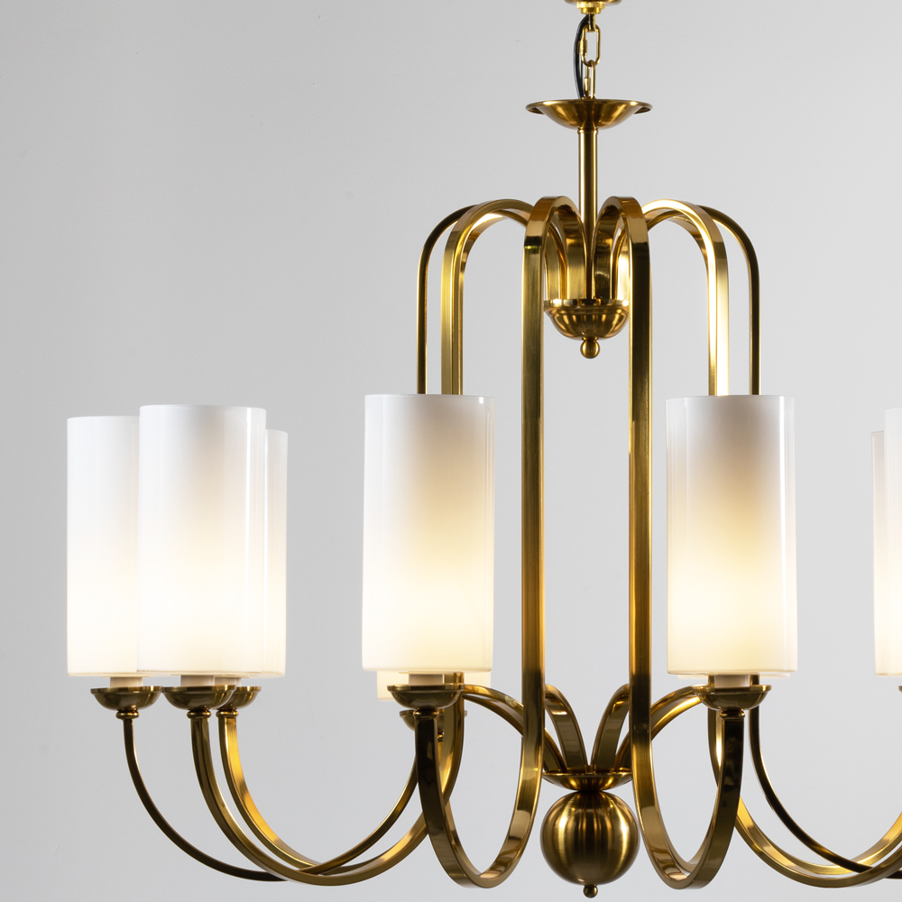 Regal Radiance 10-Light Chandelier