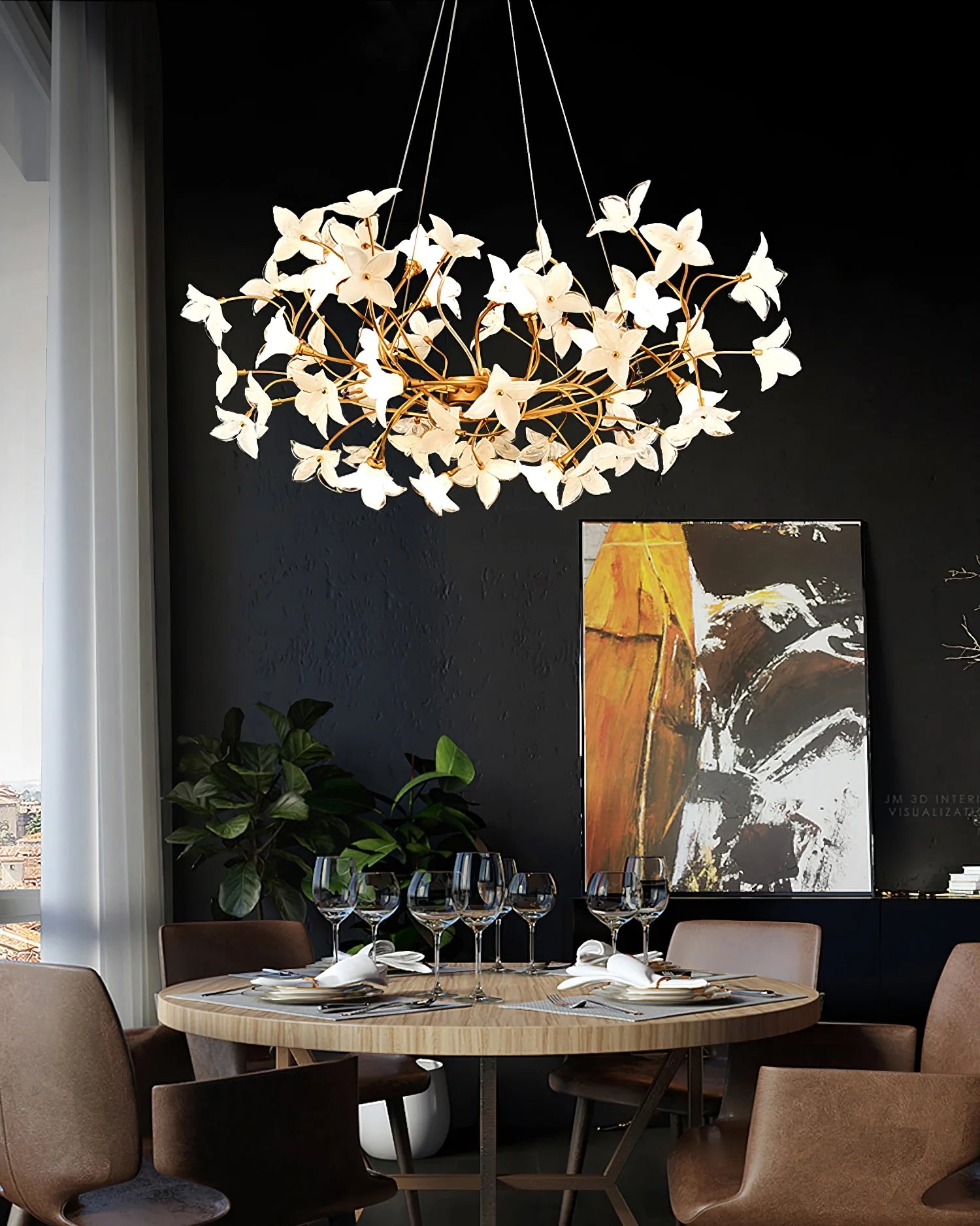 Begonia Chandelier