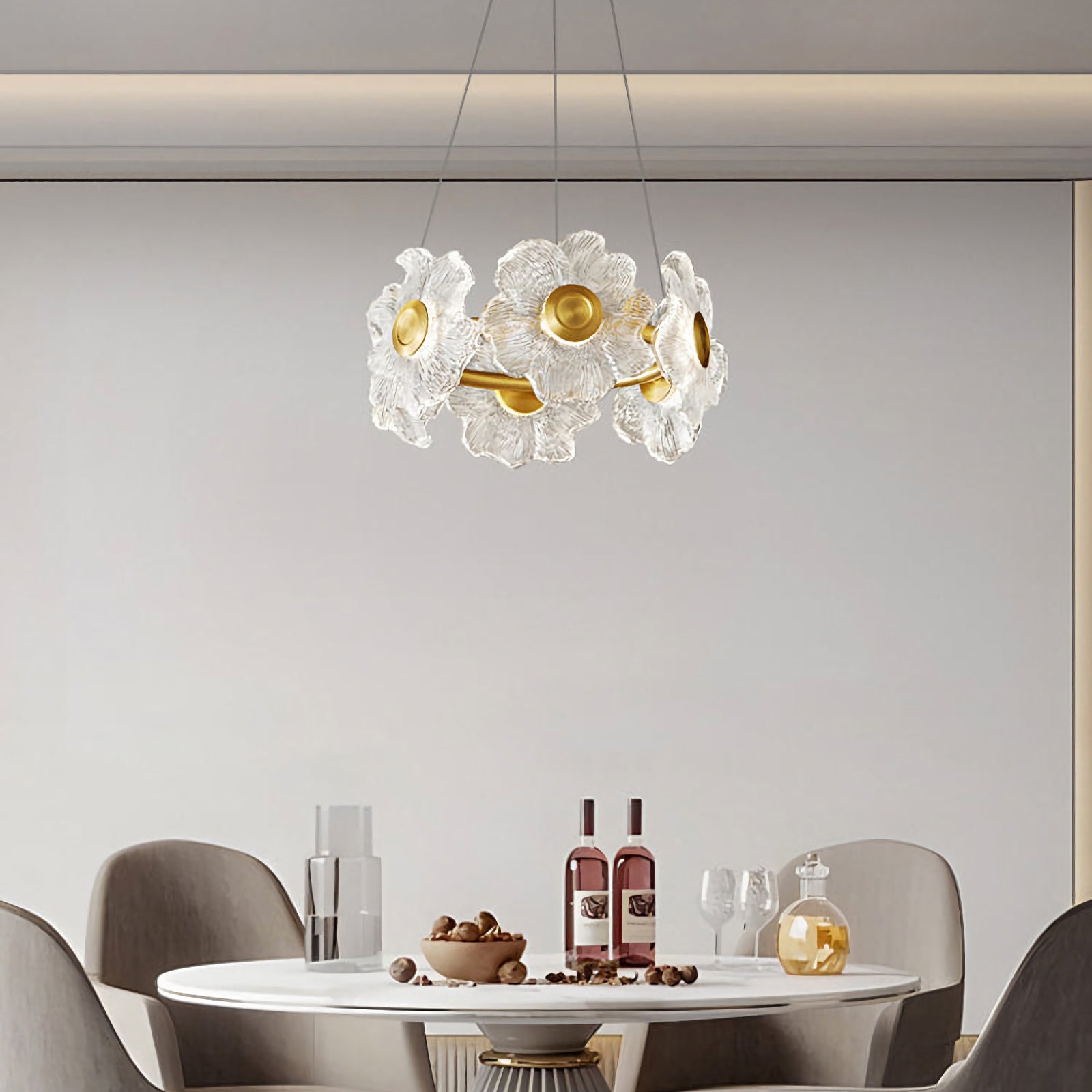 Charlotte Flower Chandelier