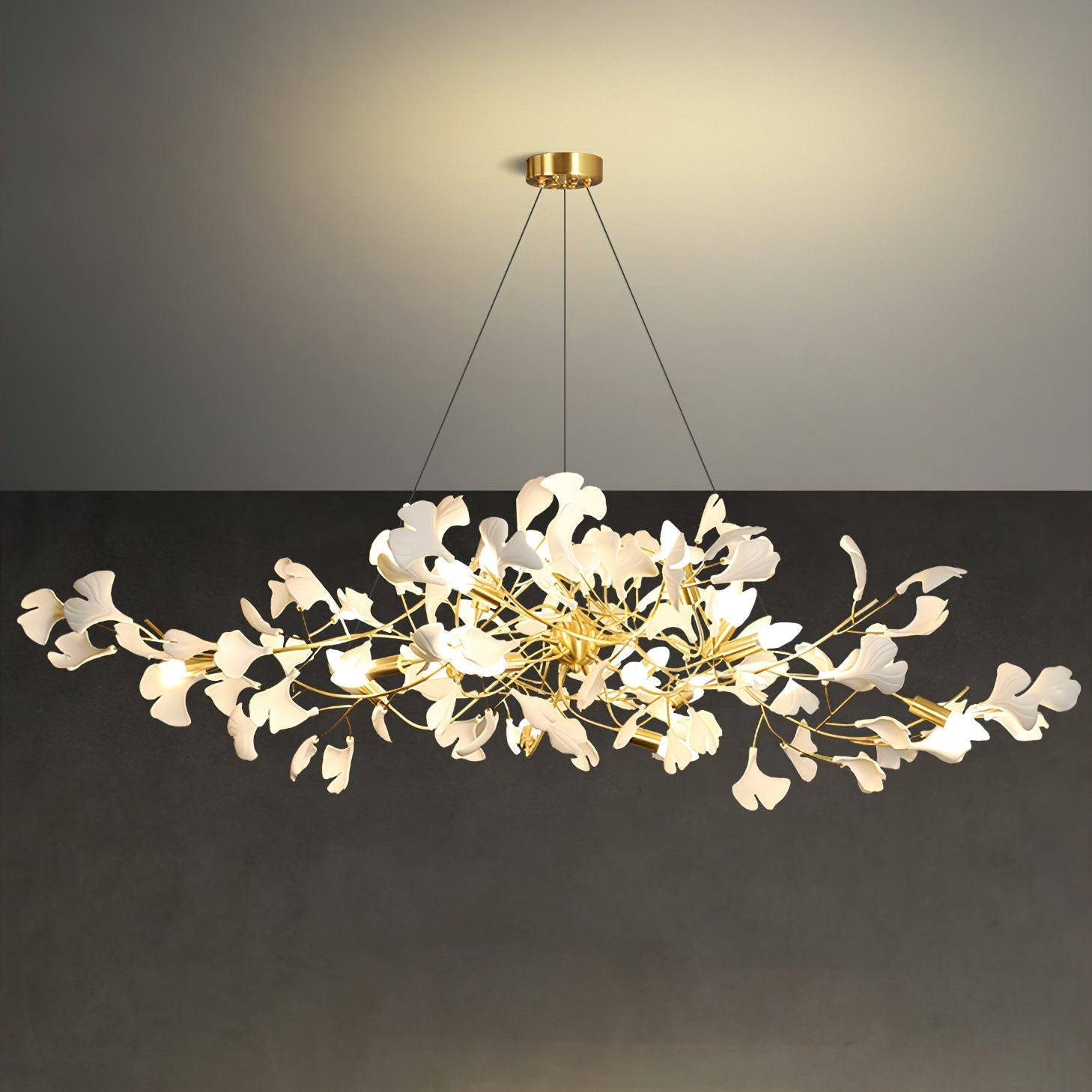 Gingko Chandelier I