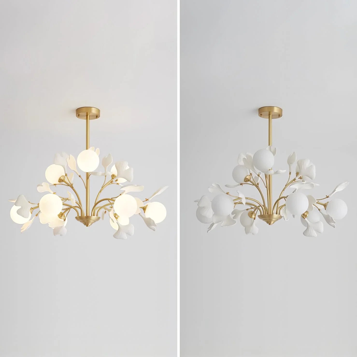 Gingko Chandelier
