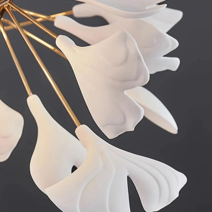 Gingko Luxury Chandelier Style A - gildlamps