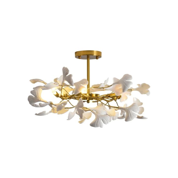 Gingko Luxury Chandelier Style B - gildlamps