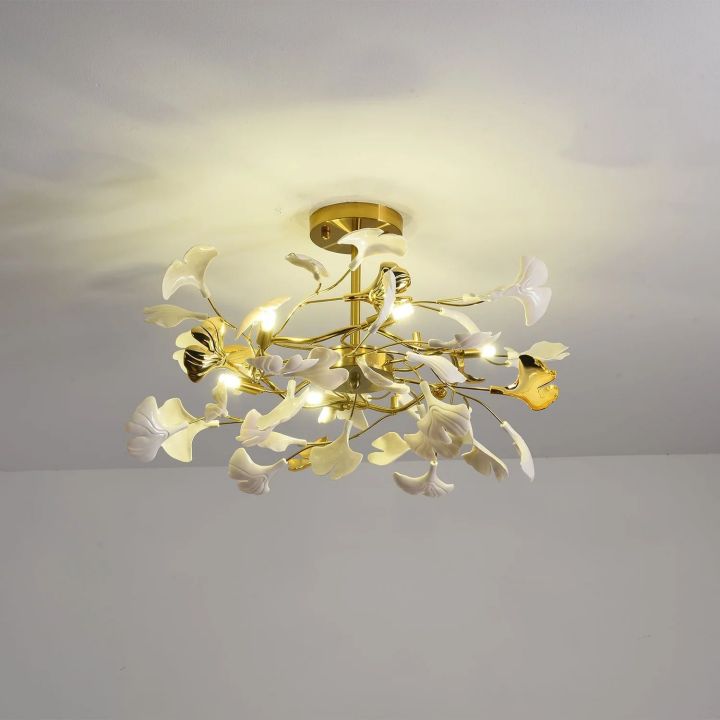 Gingko Luxury Chandelier Style B - gildlamps