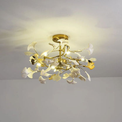 Gingko Luxury Chandelier Style B - gildlamps