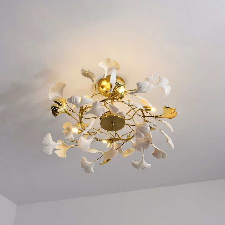 Gingko Luxury Chandelier Style B - gildlamps