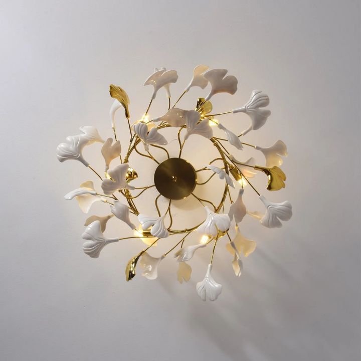 Gingko Luxury Chandelier Style B - gildlamps