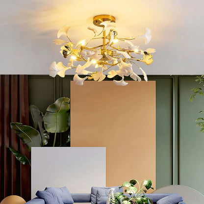Gingko Luxury Chandelier Style B - gildlamps