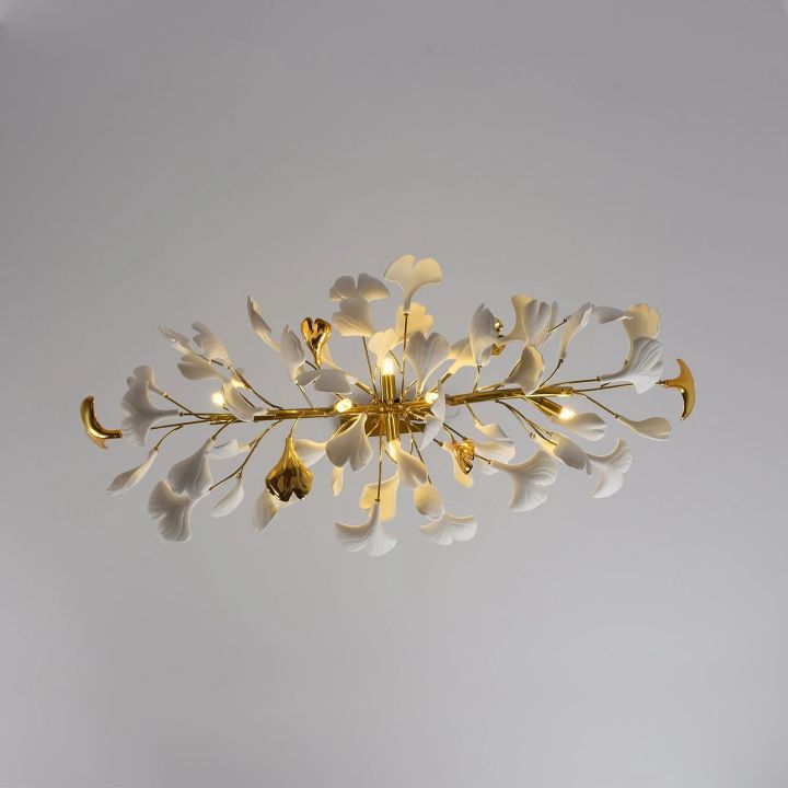 Gingko Luxury Chandelier Style C - gildlamps