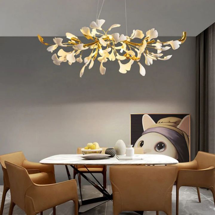 Gingko Luxury Chandelier Style C - gildlamps
