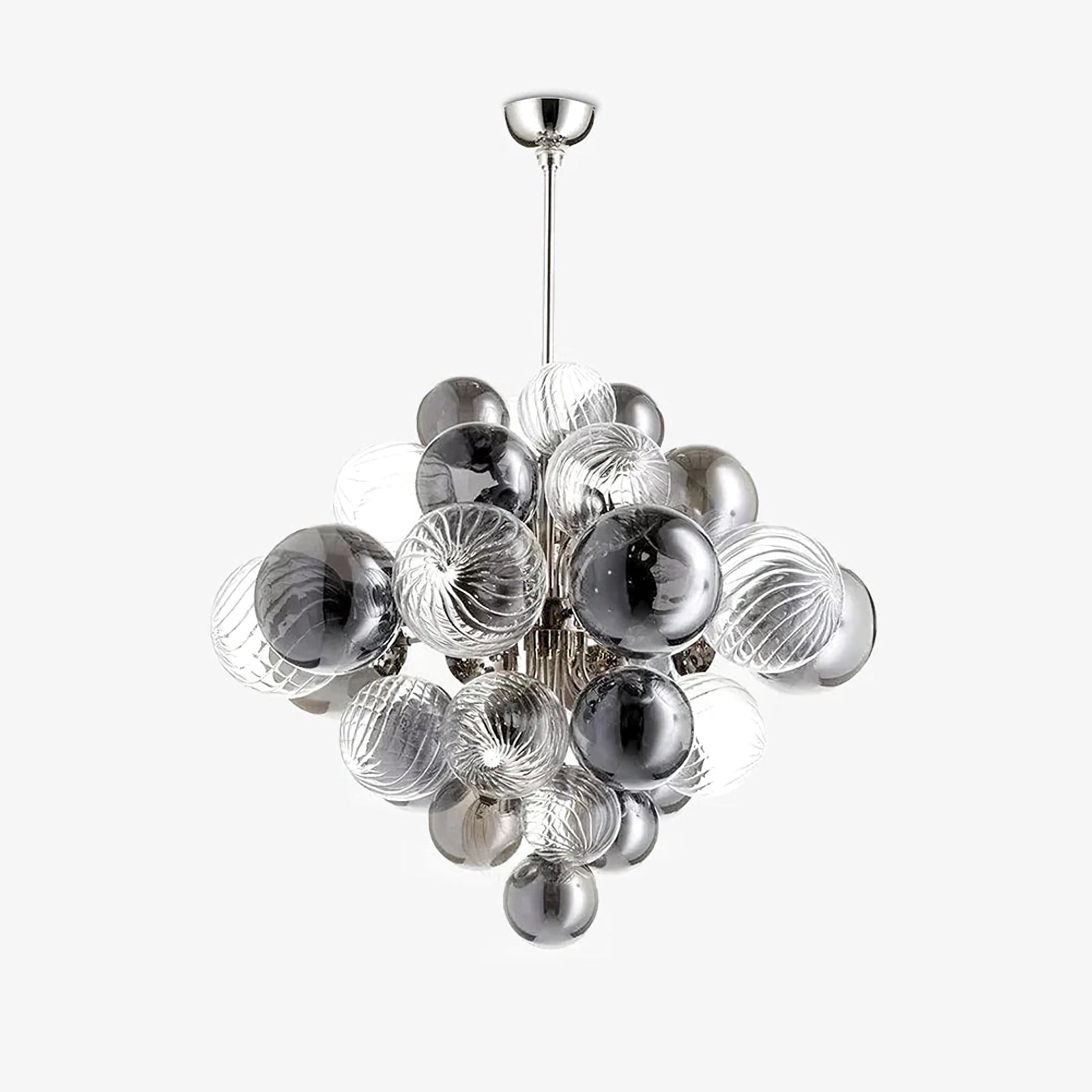 Glass Bubble Chandelier