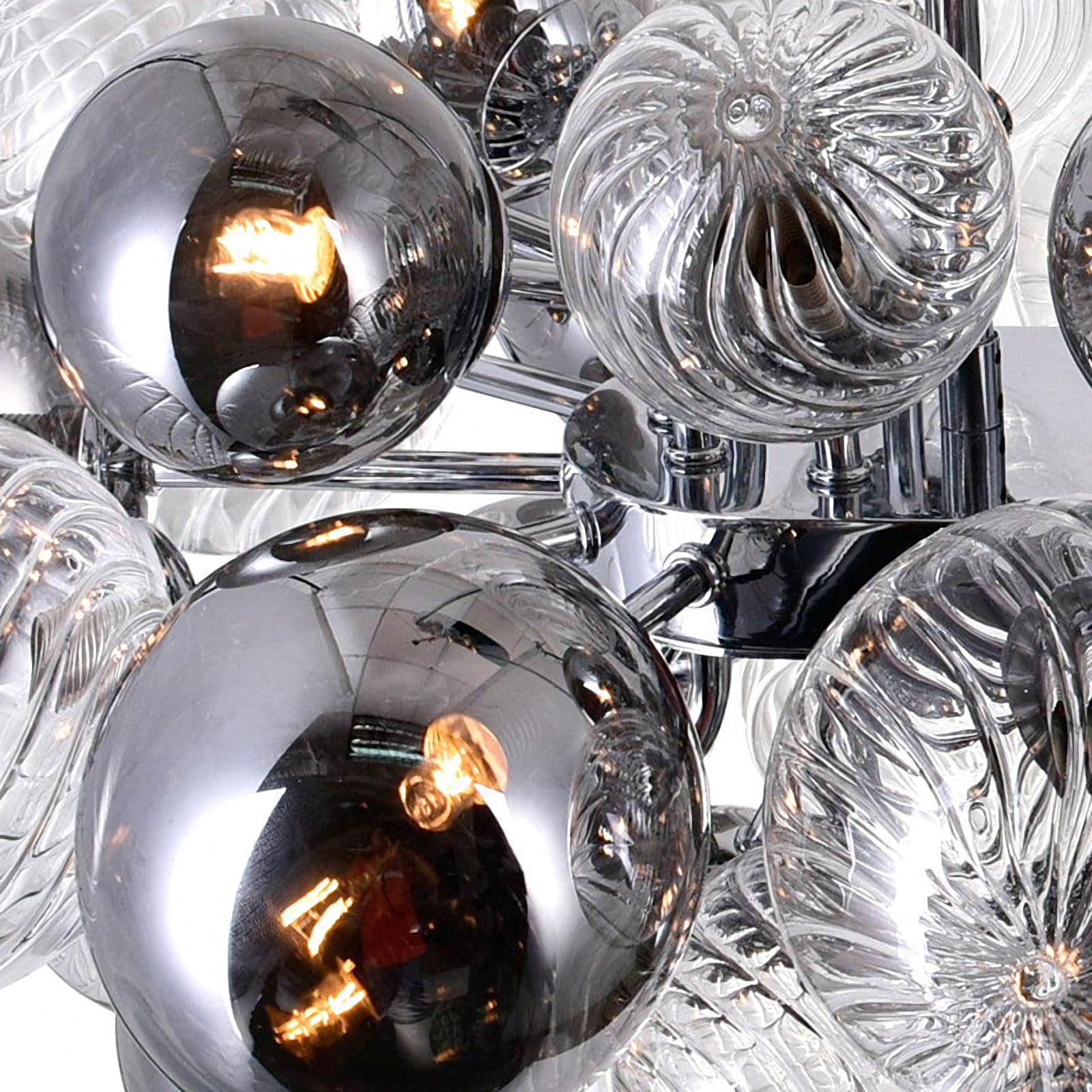Glass Bubble Chandelier