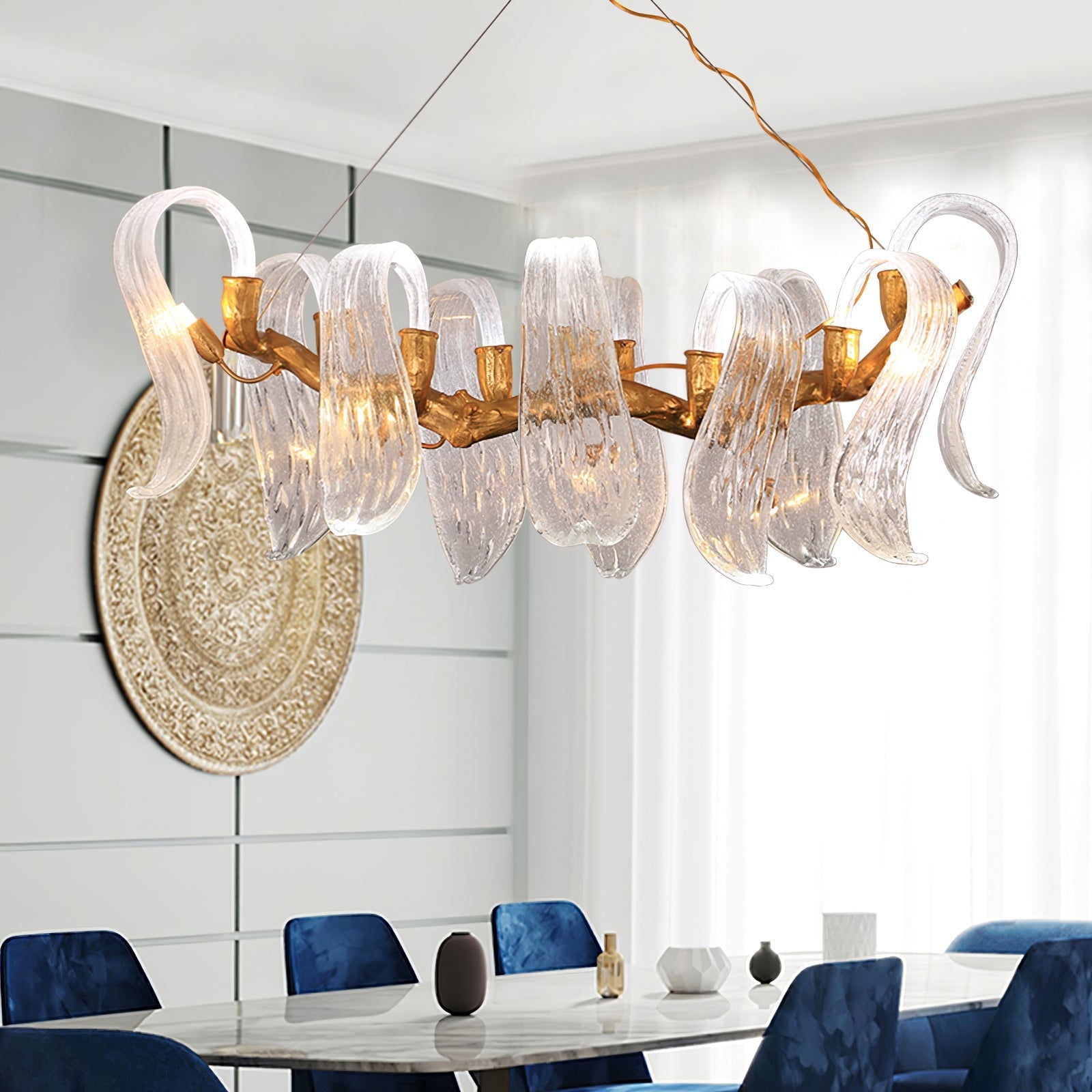 Icarus Wings Horizontal Chandelier