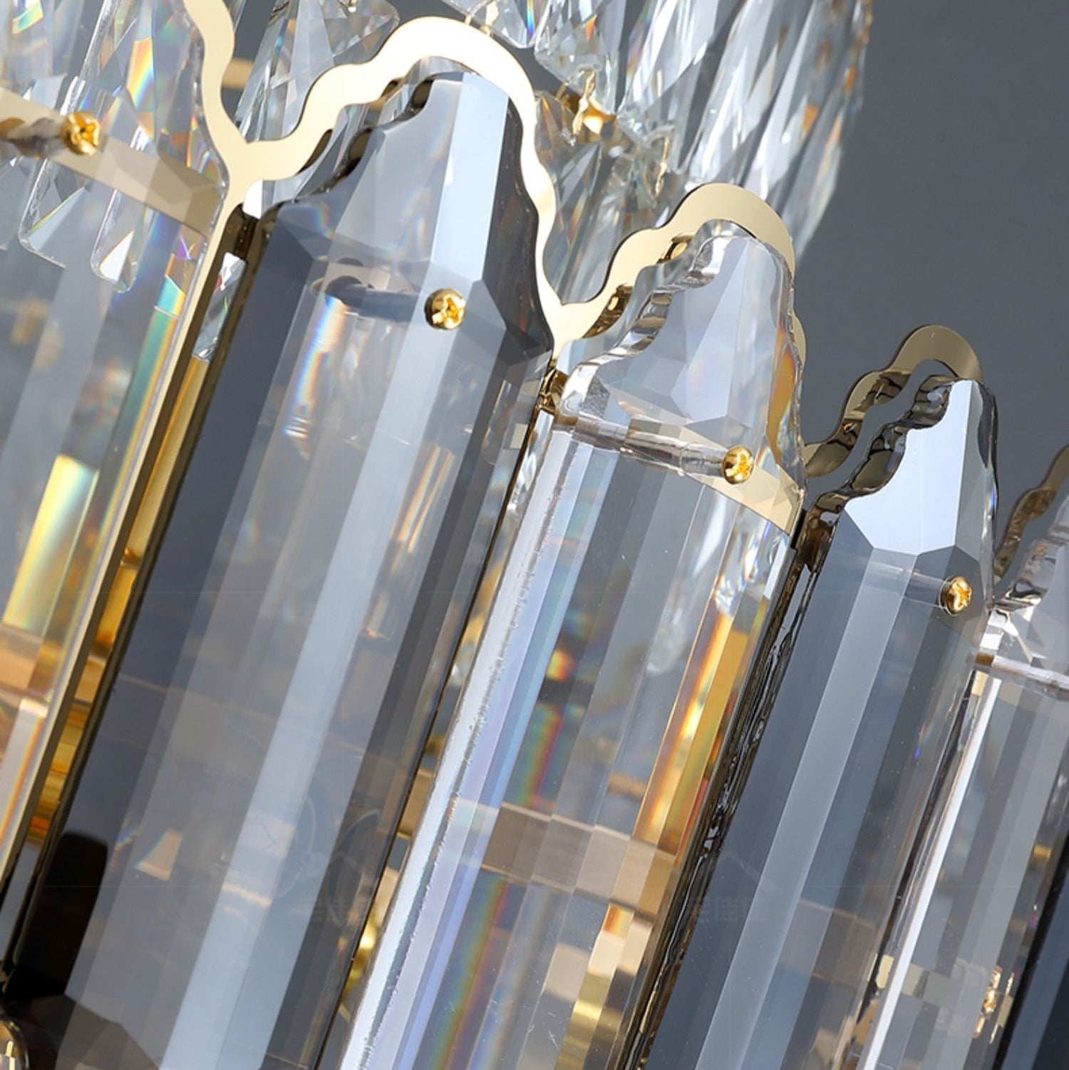 Grand Radiance Round Crystal Chandelier