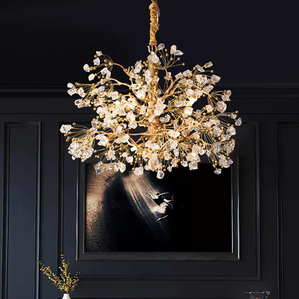 Lorna Berry Branch Shape Glass Chandelier