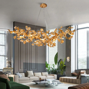 Branch Modern Leaf Linear  Chandelier