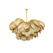 Ostrich Feather Chandeliers