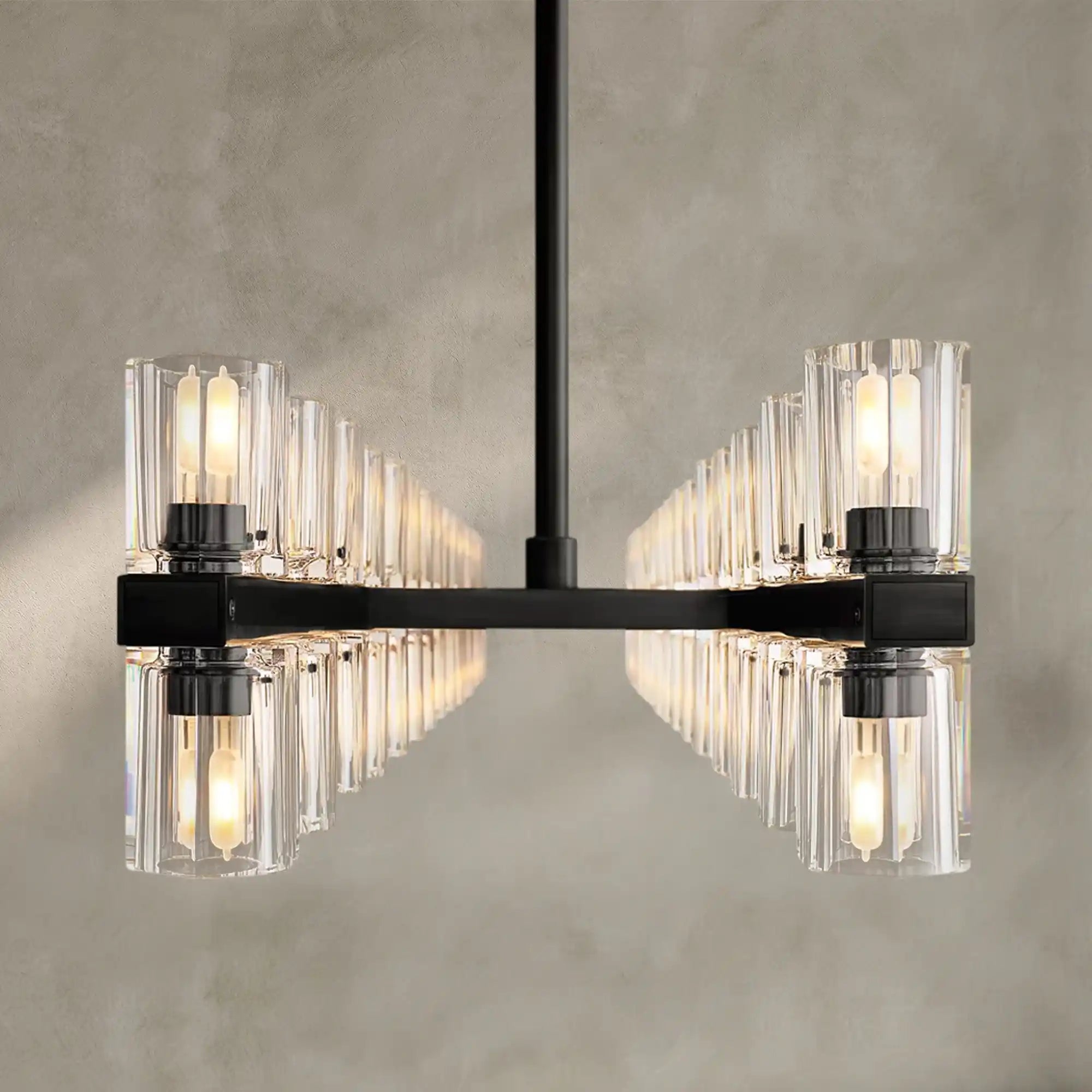 Reger Crystal Rectangular Chandelier 54'' 72"