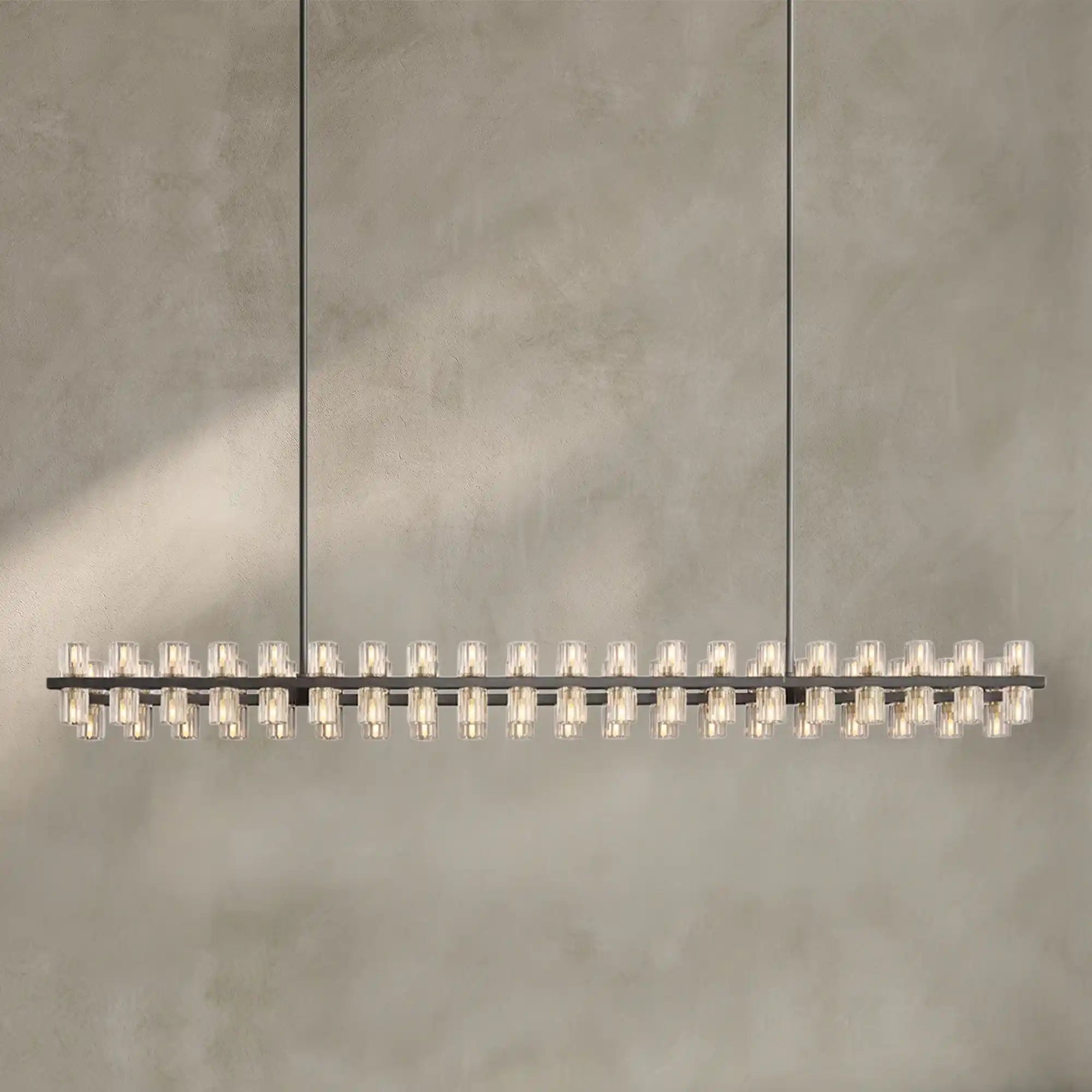 Reger Crystal Rectangular Chandelier 54'' 72"