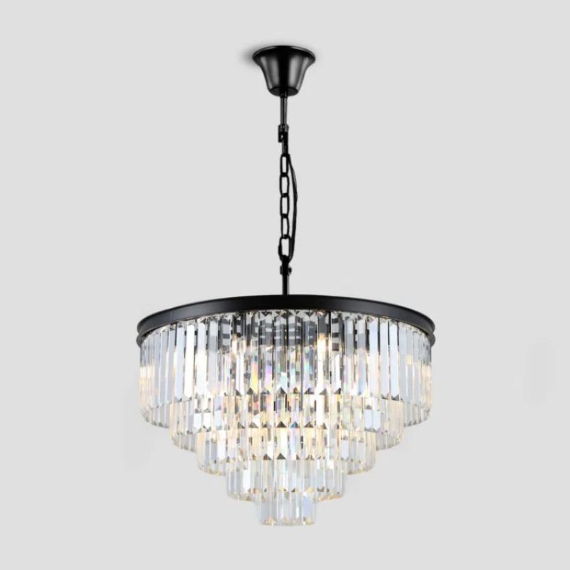 LA Rhea Multi-Tier Round Chandelier