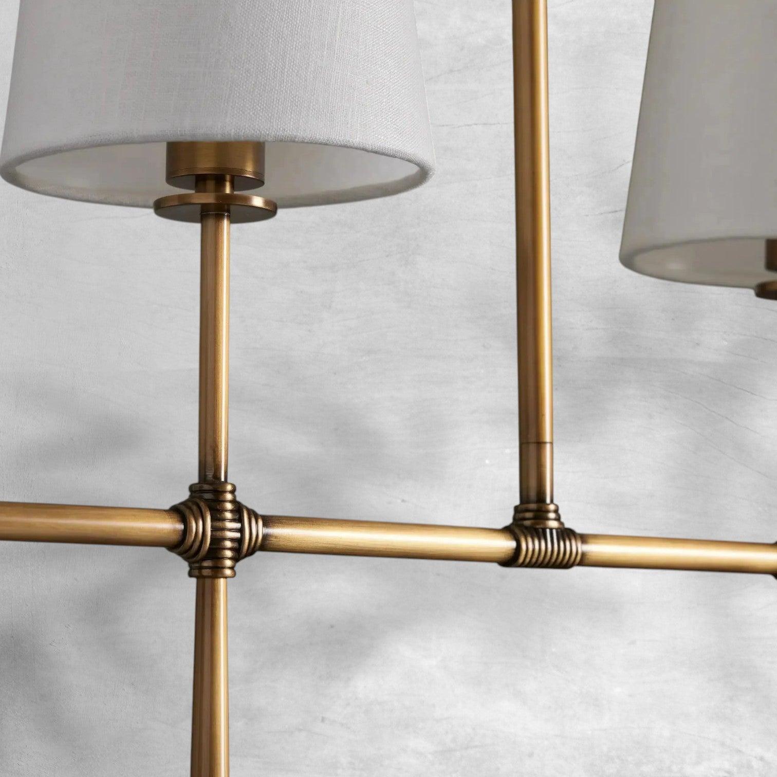 Rhodes Linear Chandelier 5/6 Light