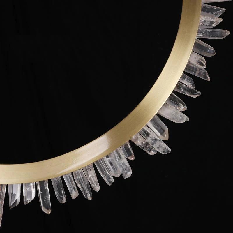 LA Rock Crystal Ring Chandelier