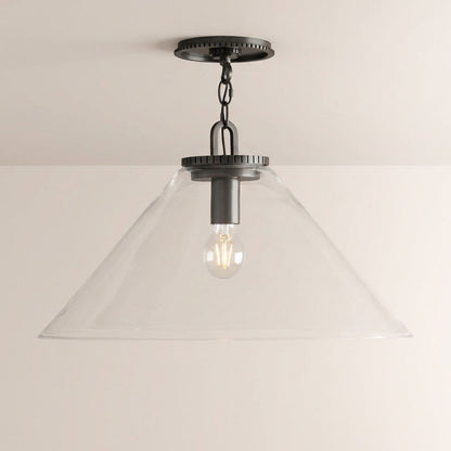 Wescott Cone Flush Mount