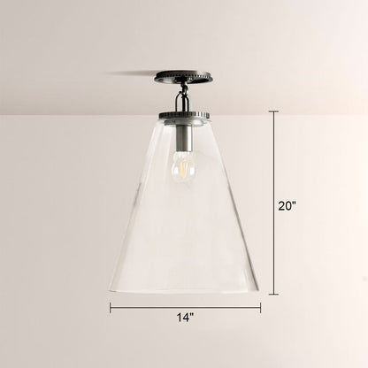 Wescott Cone Flush Mount