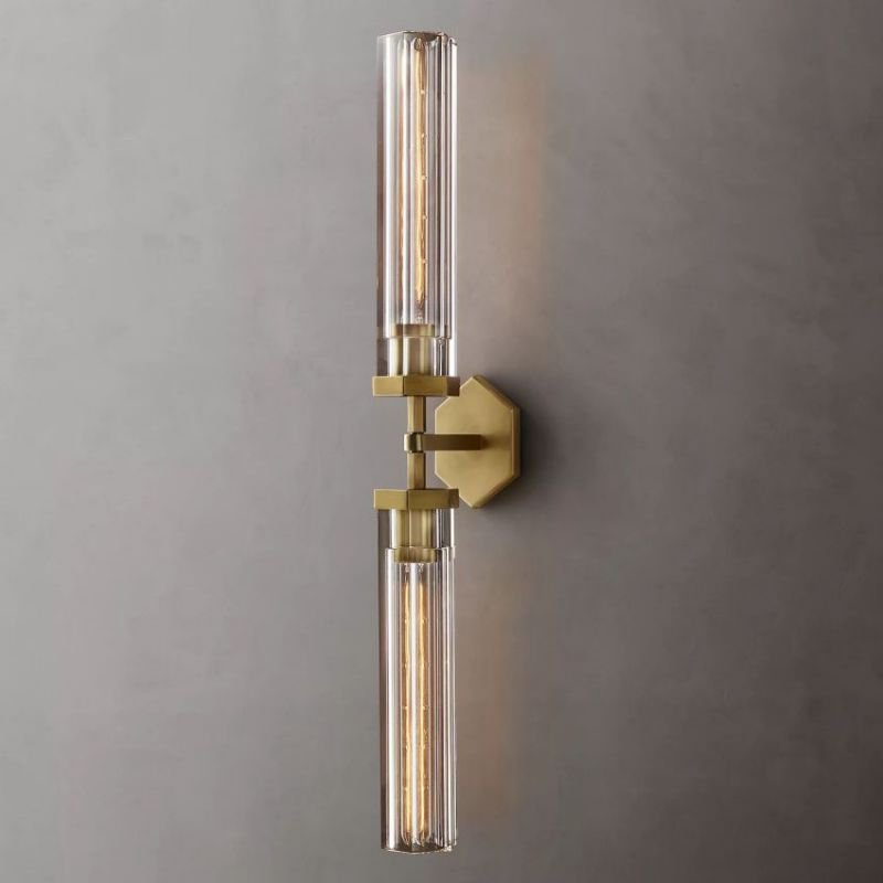 Adam Polygonal Crystal Series Wall Sconce - GILDLAMPS