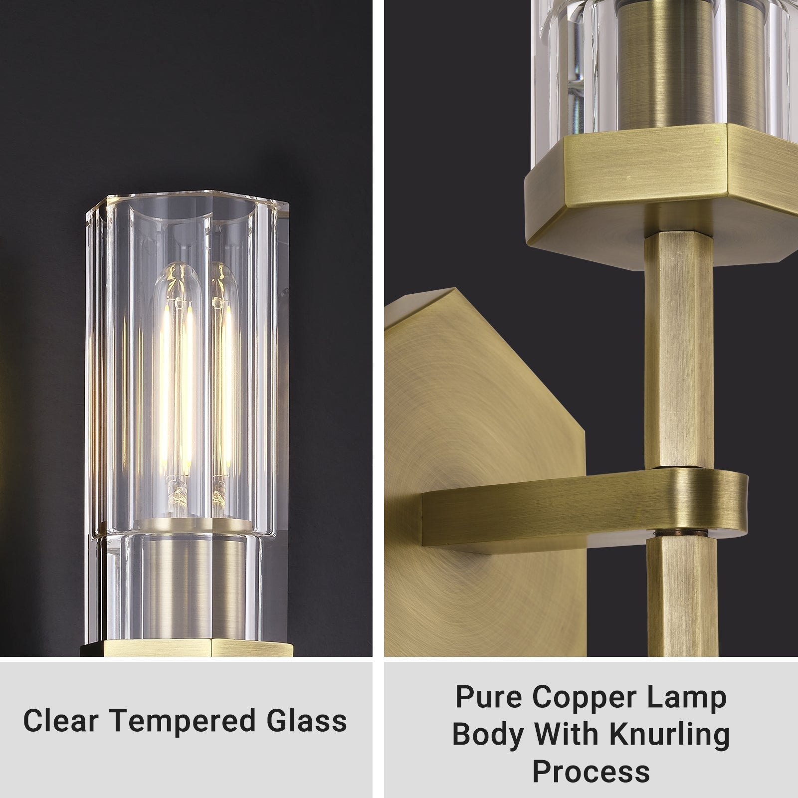 Adam Polygonal Crystal Series Wall Sconce - GILDLAMPS