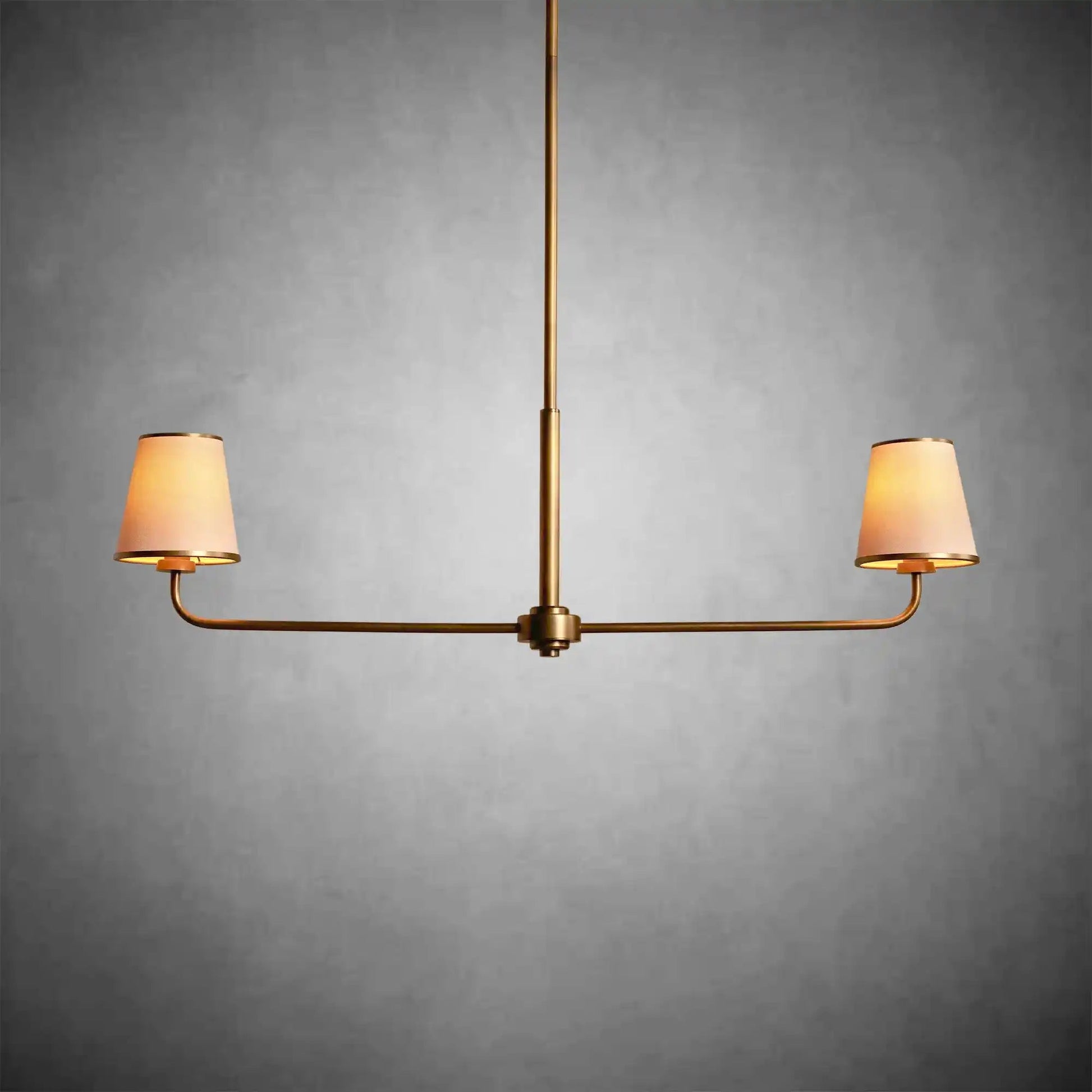Adria 2-Light Chandelier - GILDLAMPS