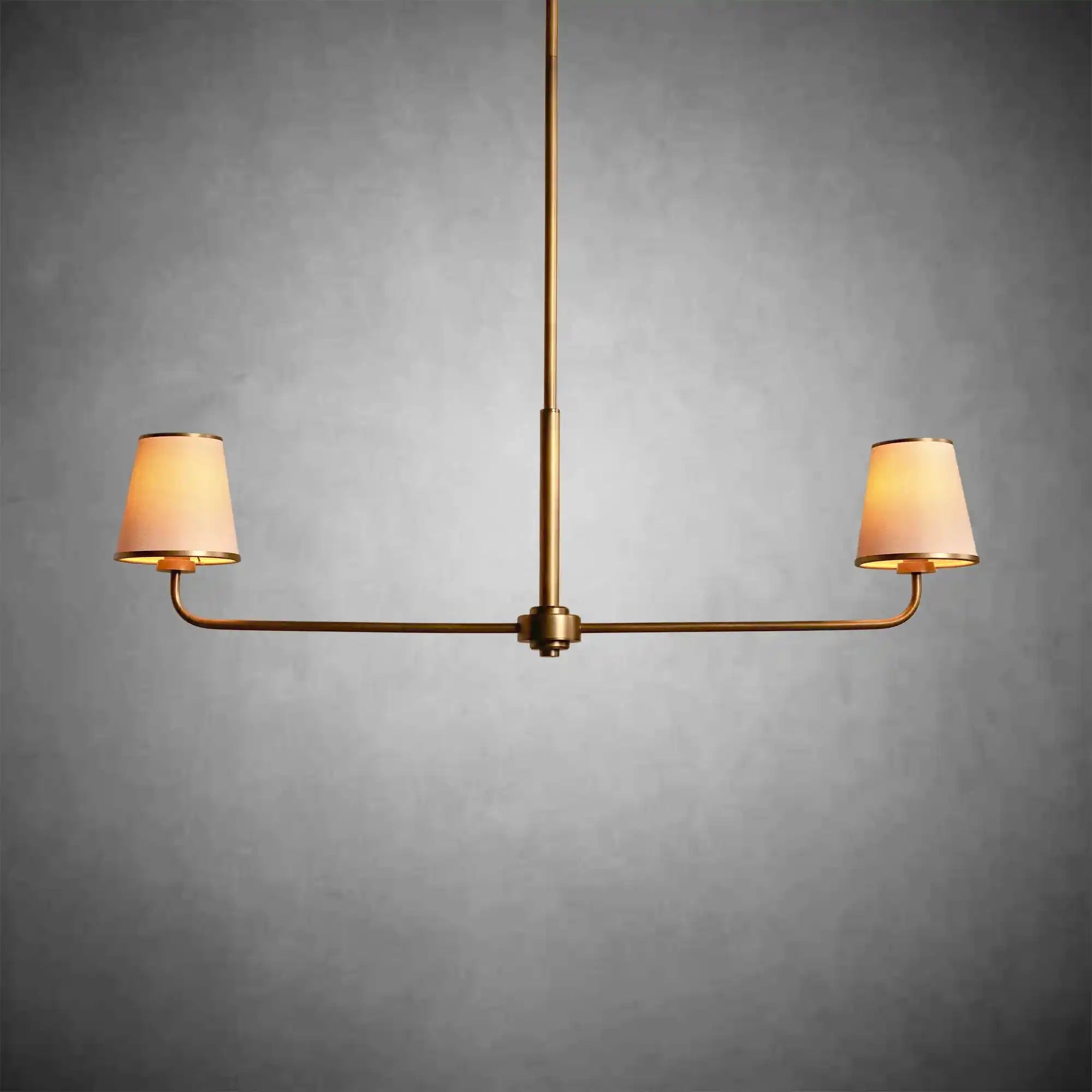 Adria 2-Light Chandelier - GILDLAMPS