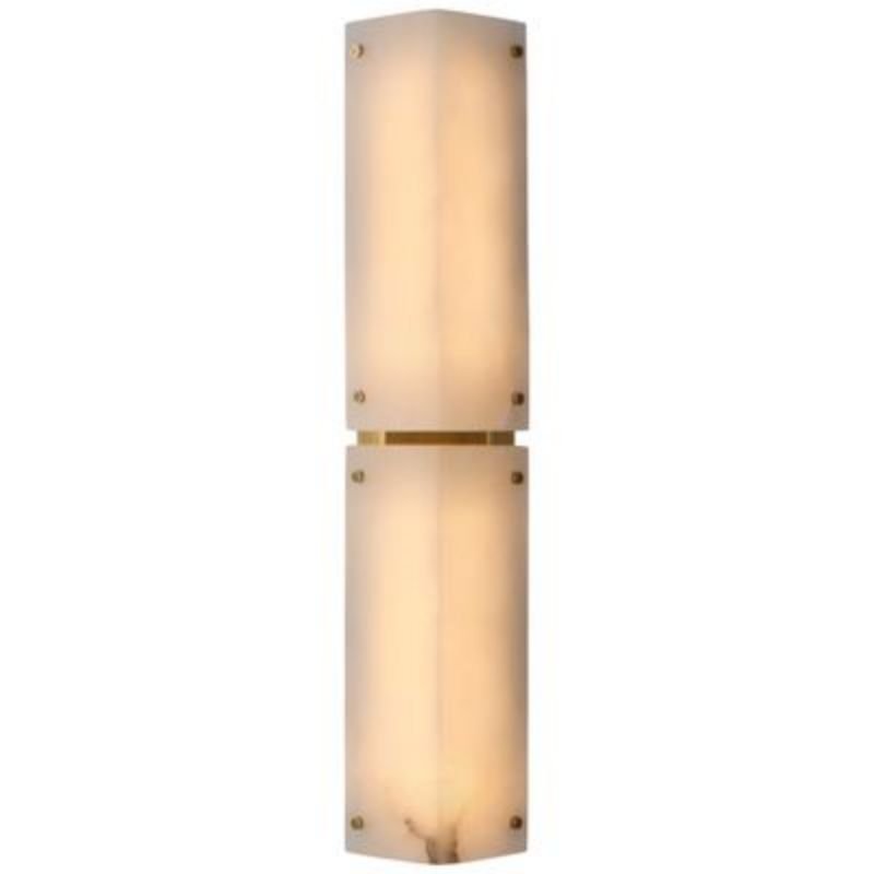 Aerin Alabaster Clayton Wall Sconce - GILDLAMPS