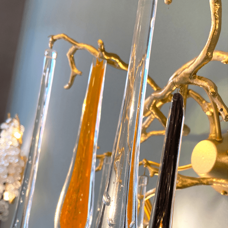 Agnes Branch Crystal Wall Sconce - GILDLAMPS