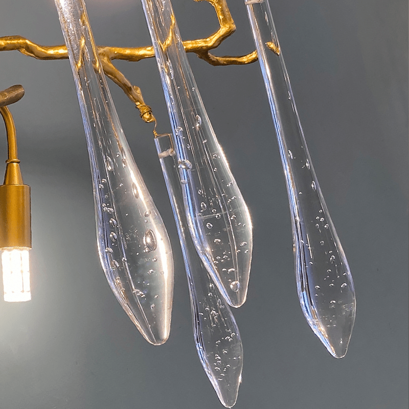 Agnes Branch Crystal Wall Sconce - GILDLAMPS
