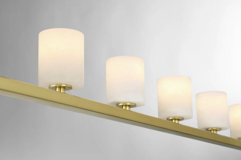 Agron 7 Light Alabaster Chandelier - GILDLAMPS