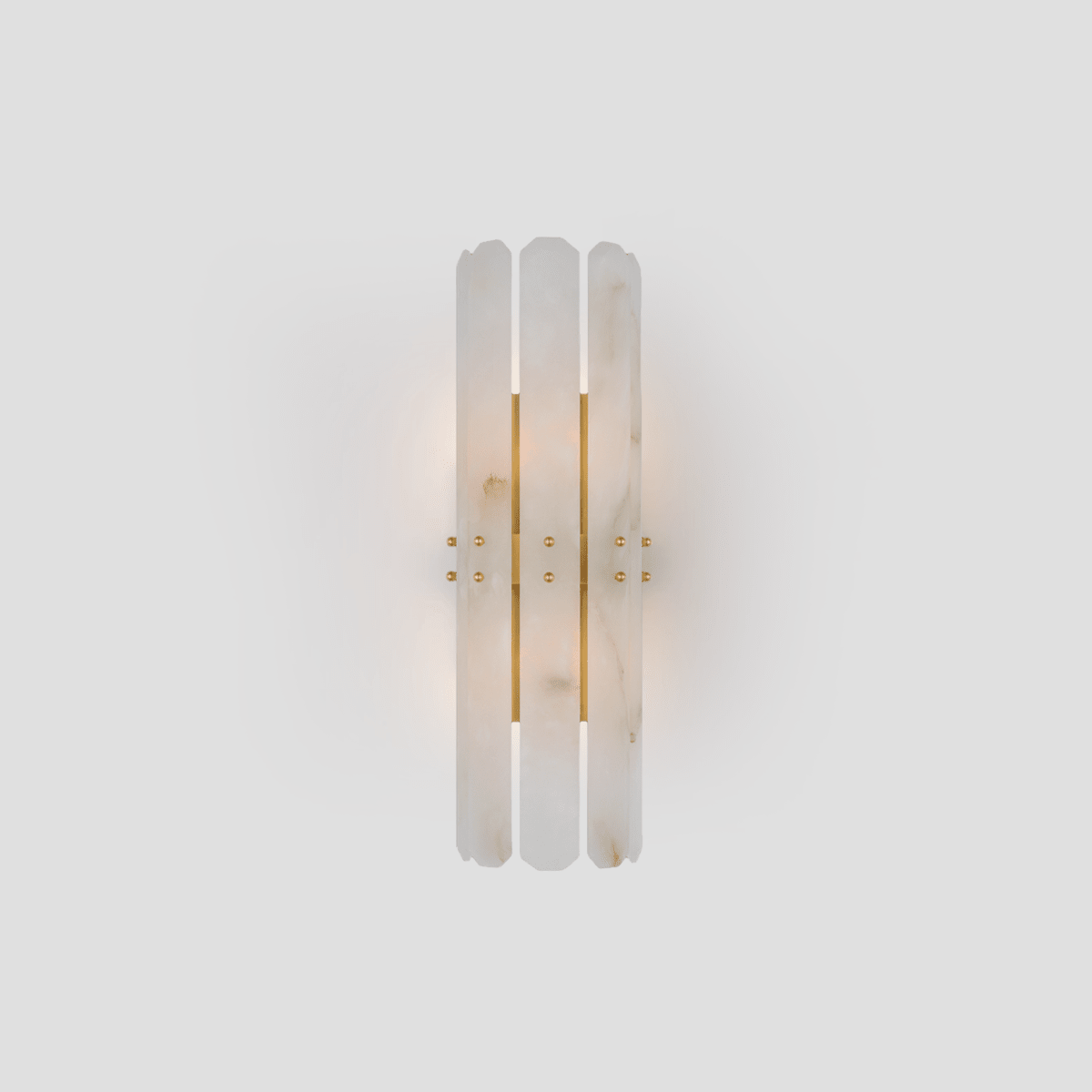 Alabaster Adrian Tall Sconce - GILDLAMPS