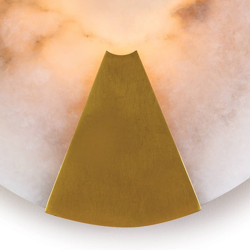 Alabaster Houston Sconce - GILDLAMPS
